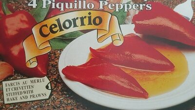 Pimientos Piquillo Rellenos Merluza-gambas Lata Fiesta