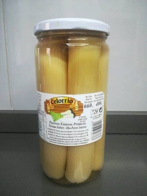 Puerros enteros Primera front packaging