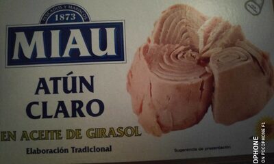 Atún claro aceite de girasol