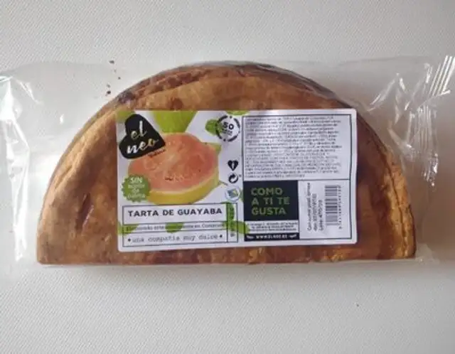 Tarta de guayaba front packaging
