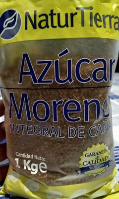 Azúcar moreno integral de caña