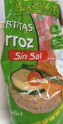 Tortitas de Arroz sin sal