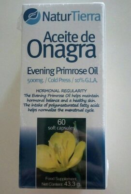 Aceite En Perlas De Onagra