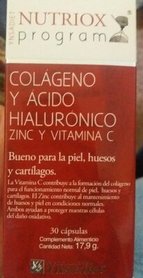 Colágeno y ácido hialuronico