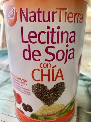 Lécithine de soja avec chia front packaging