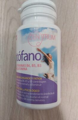 Triptófano con Magnesio, Vitaminas B6, B5, B3 y Melatonina