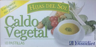 Caldo vegetal front packaging