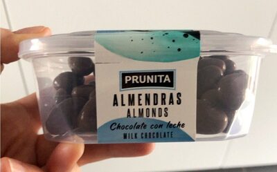 Almendras con chocolate con leche