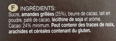 El Artesano Chocolate And Almond Turron 7oz (200 G) front packaging