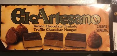 Turrón chocolate trufado