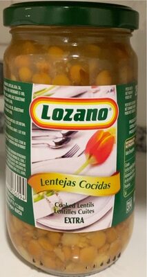 Lentejas cocidas