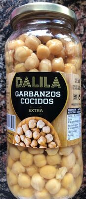 Garbanzos cocidos extra front packaging