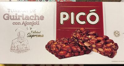 Turron guirlache con Ajonjoli