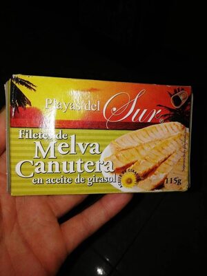 Filetes de melva canutera en aceite de girasol