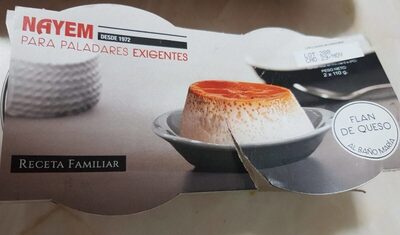 Flan de queso