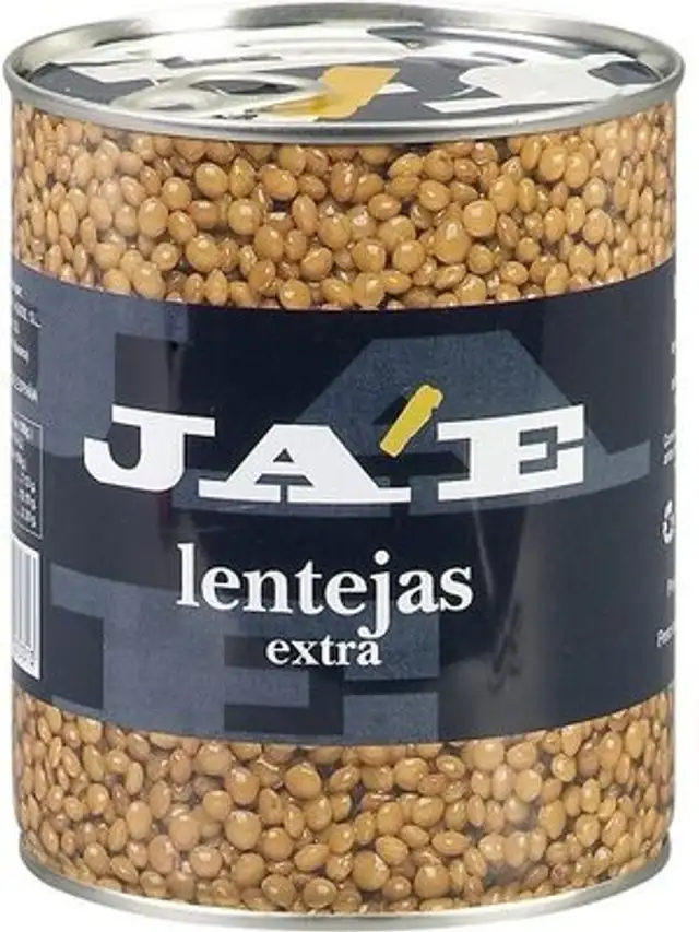 Lentejas extra front packaging