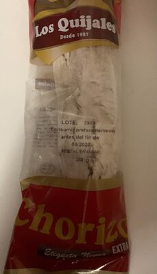 Chorizo extra etiqueta negra