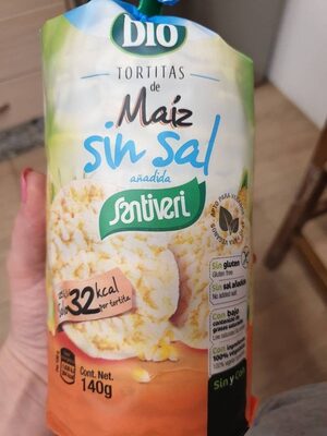 Tortitas de maiz sin sal