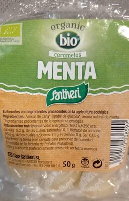 Caramelos menta OrganicBio
