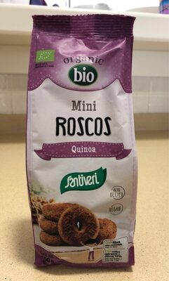 Organic bio roscos de quinoa ecológicos