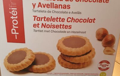 Tartelette chocolat et noisettes