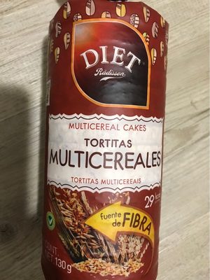 Galettes multicereales front packaging