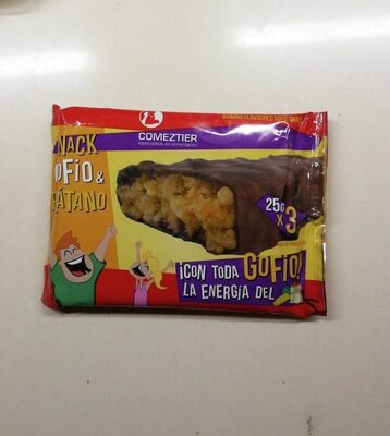 Snack gofio plátano