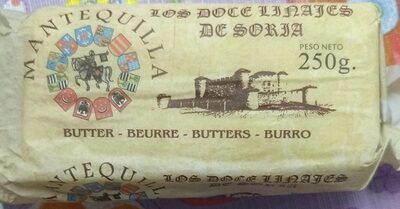 Mantequilla front packaging