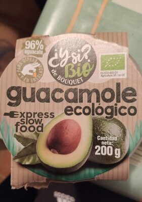 Guacamole ecológico front packaging