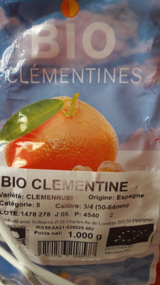 Bio Clementines