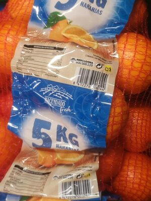 Naranjas front packaging