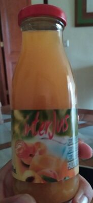 Néctar de melocotón front packaging