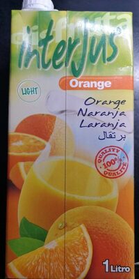 Interjus light Naranja front packaging