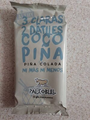 Barrita paleobull coco piña front packaging
