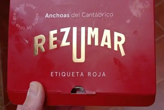 Anchoas del Cantábrico