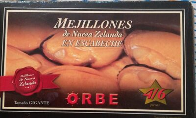 Mejillones de Nueva Zelanda en escabeche