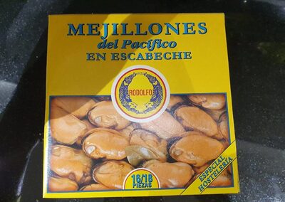 Mejillones del Pacífico en escabeche