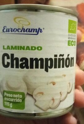Champiñón Laminado front packaging