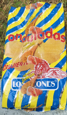 Patatas onduladas sabor jamón