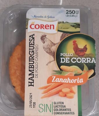 Hamburguesa de pollo campero