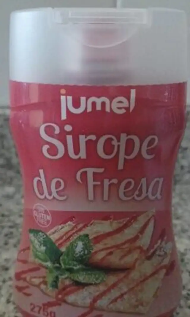 Sirope de fresa