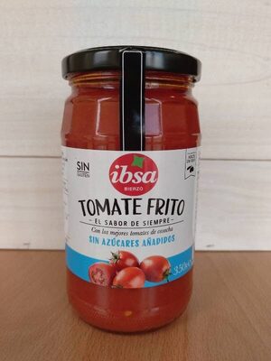 Tomate frito sin azucares añadidos