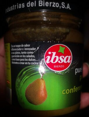 Pure de pera conferencia