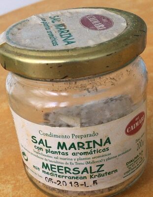 Salz Sal Marina con plantas aromaticas