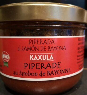 Piperade au jambon de bayonne front packaging