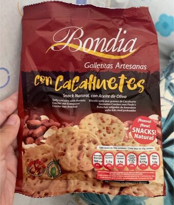 galletitas artesanas con cacahuetes