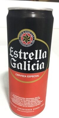 Lata Cerveza 33 cl front packaging