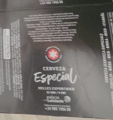 Cerveza especial