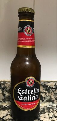 Cerveza especial front packaging