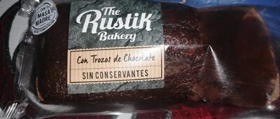 The Rustik Bakery - Con trazas de chocolate. front packaging